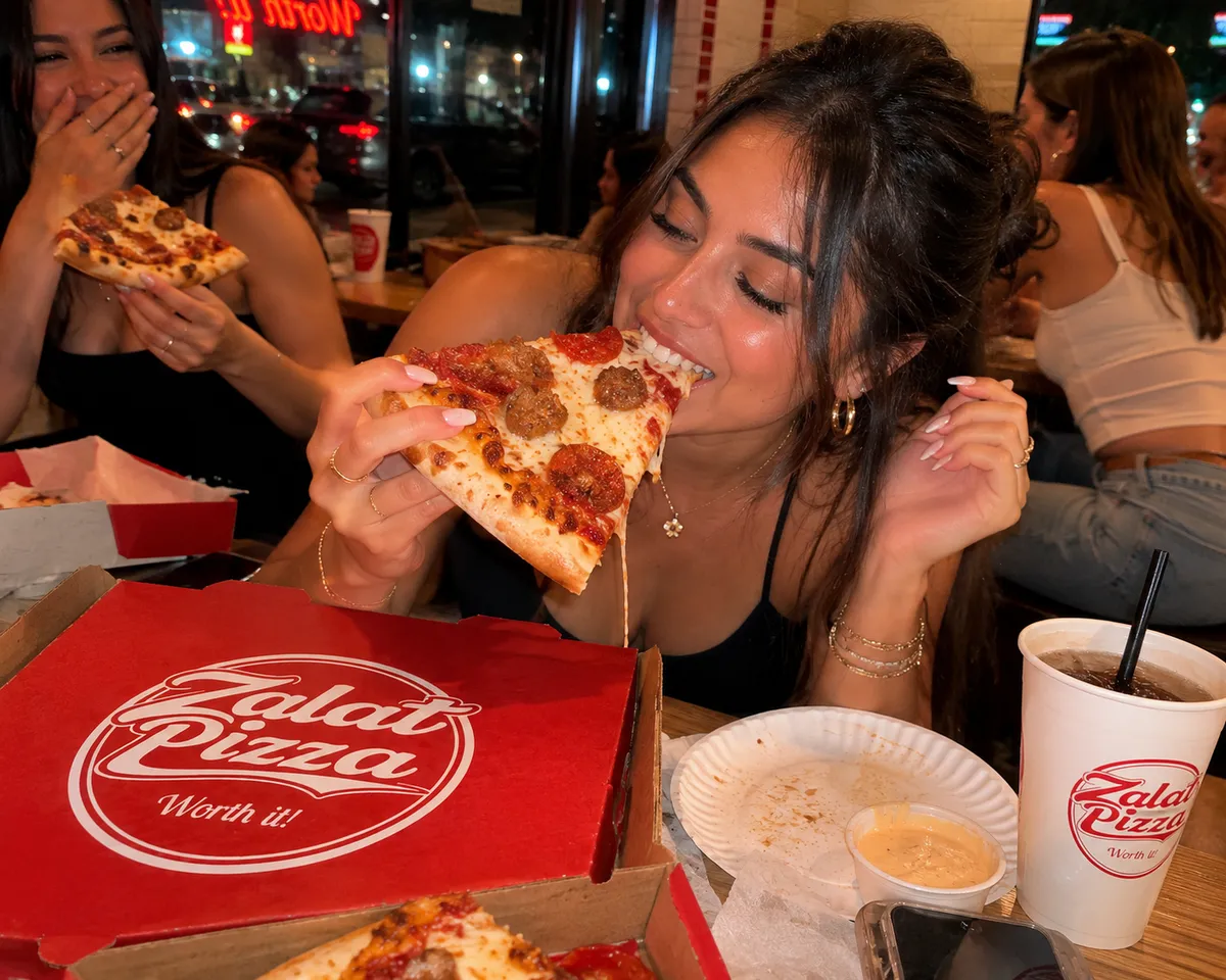 Zalat Pizza Late Night Eating